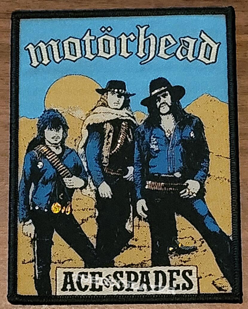 Motörhead Ace Of Spades Woven Patch