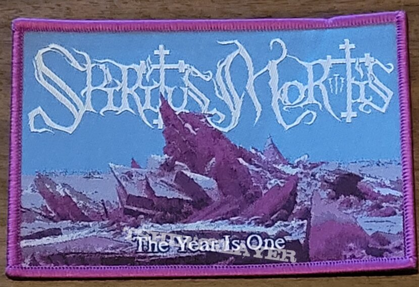 Spiritus Mortis The Year Is One Woven Patch