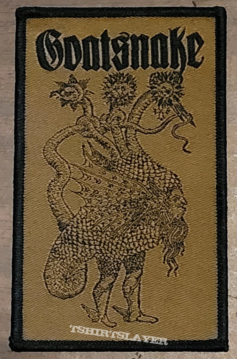 Goatsnake Woven Patch