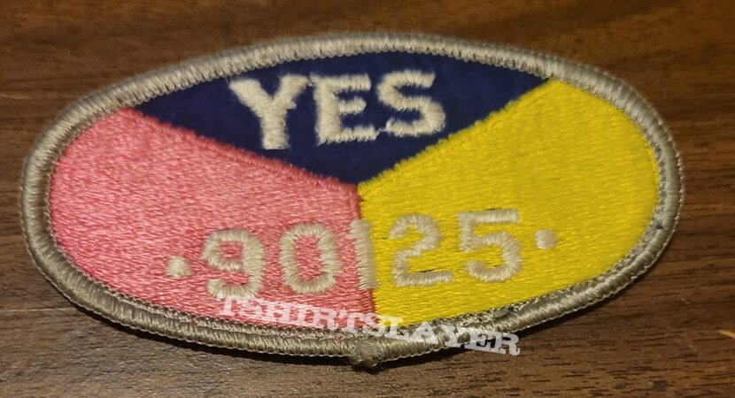 Yes Embroidered Patch