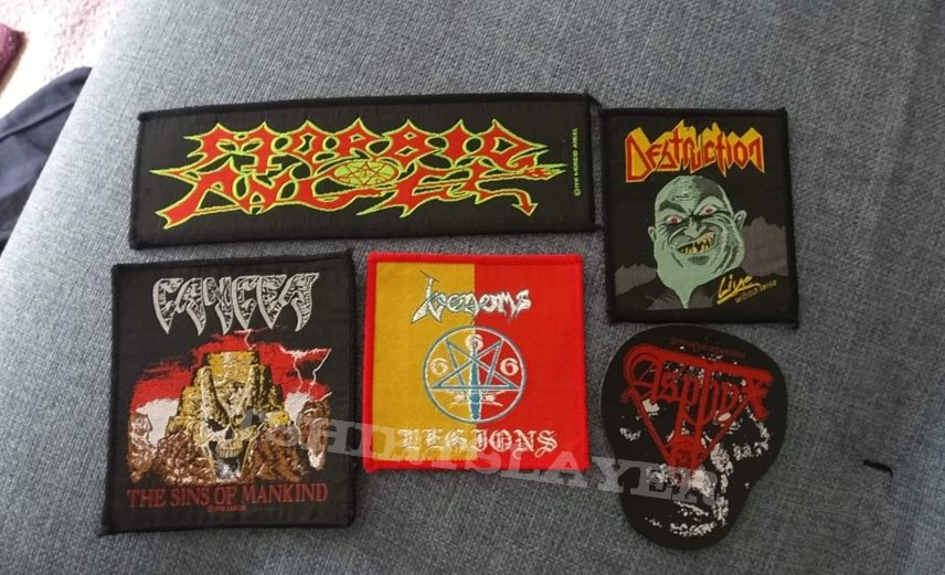 Morbid Angel Death and trash patches