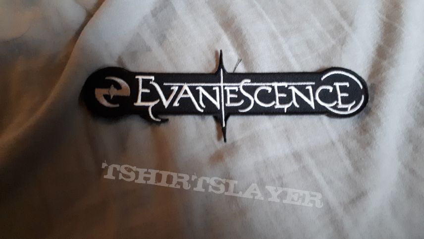 Official evanescence logo patch