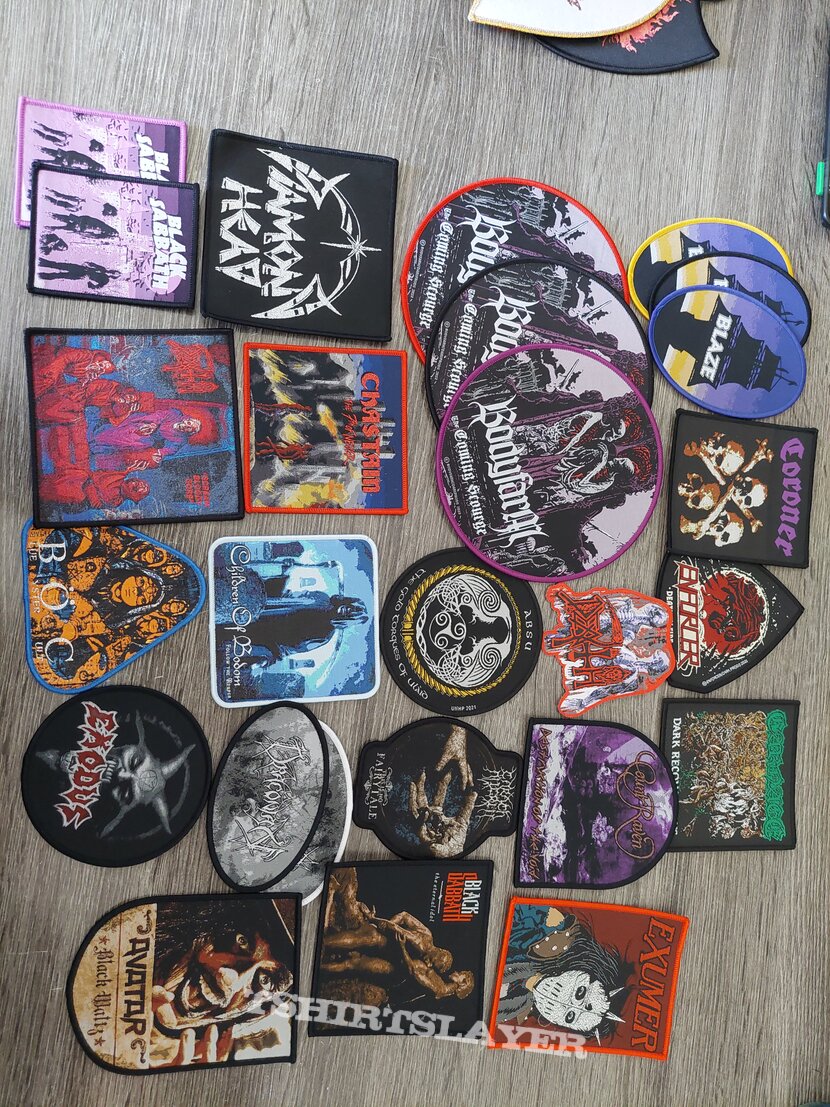 Metallica Many metal patches pt1