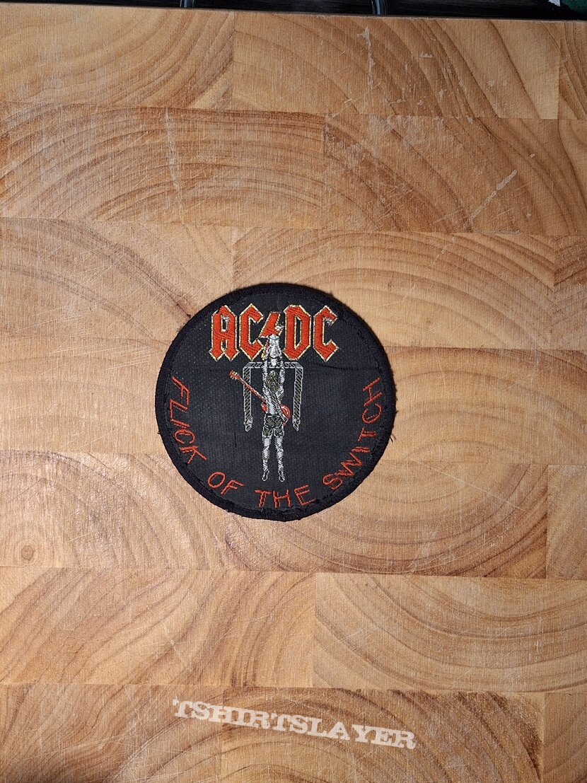AC/DC Acdc flick of the switch patch