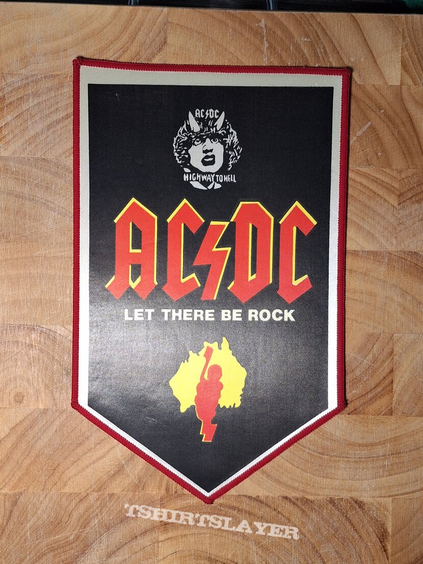 AC/DC Acdc pennant patch