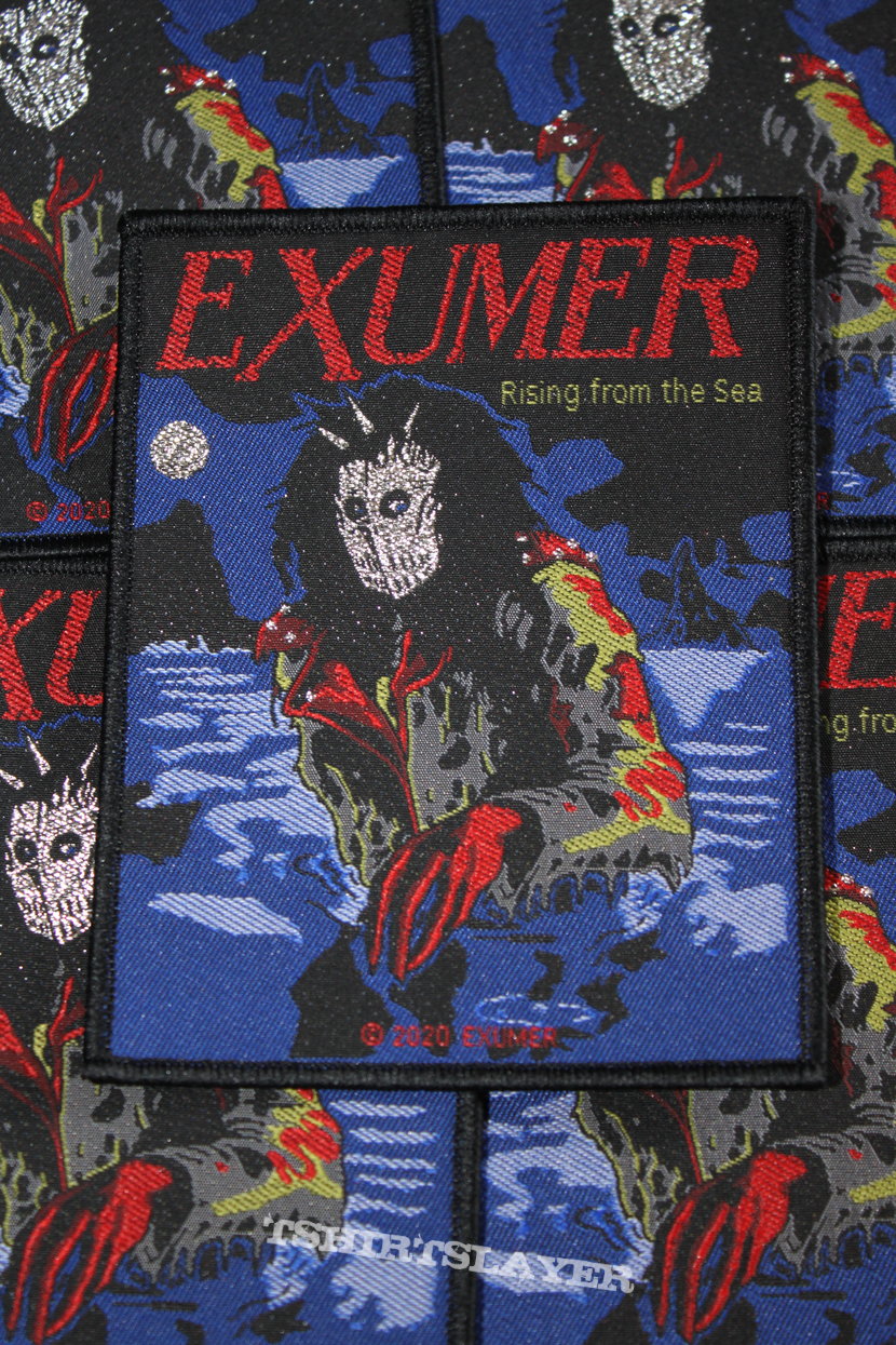 Exumer rising from the sea and the raging tides patch