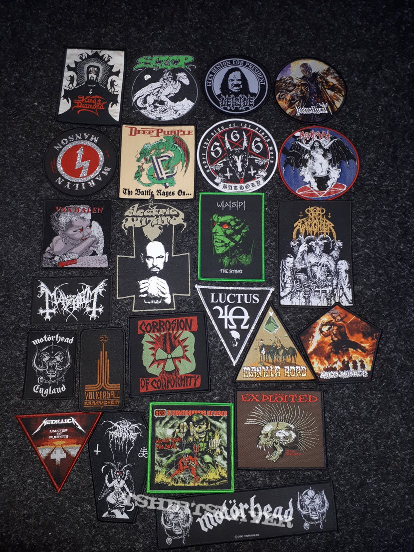 Iron Maiden Many many patches | TShirtSlayer TShirt and BattleJacket ...