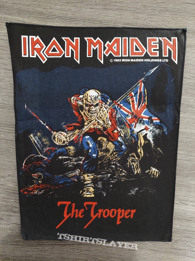Iron maiden trooper backpatch