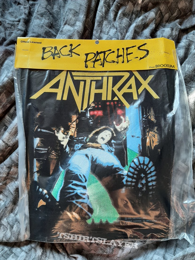 Anthrax -among the living backpatch