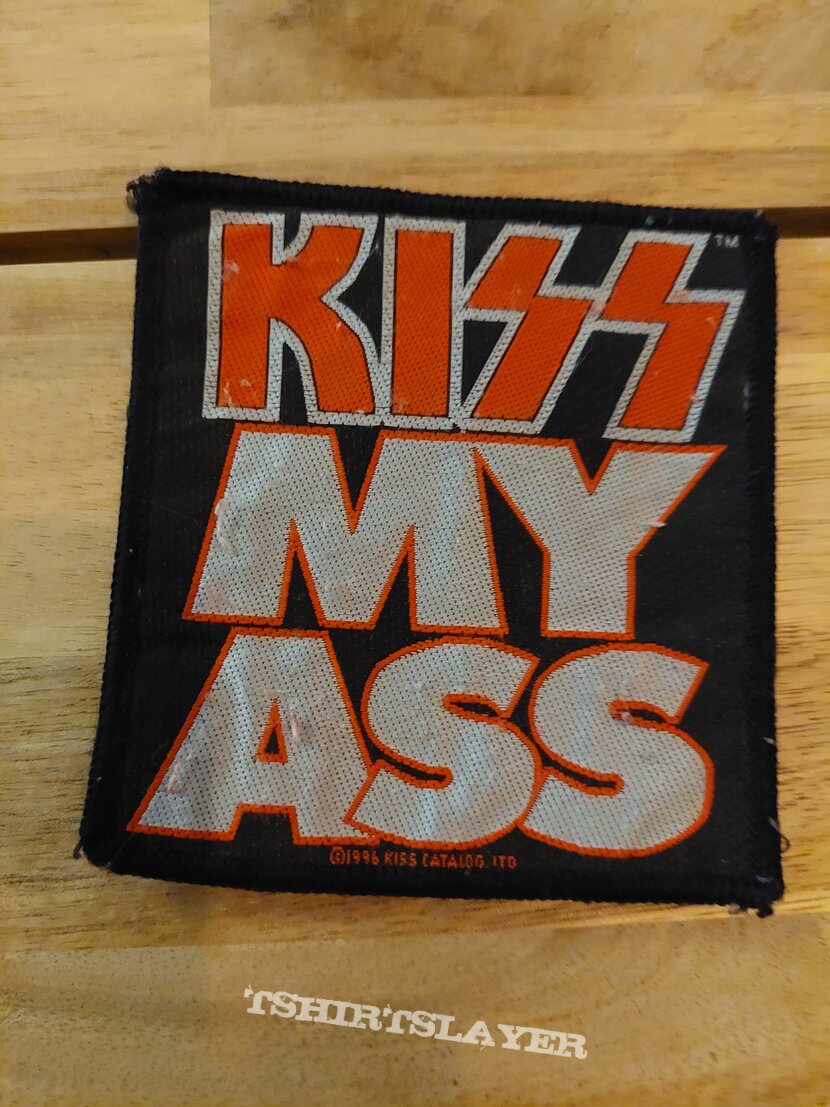 Kiss my ass patch