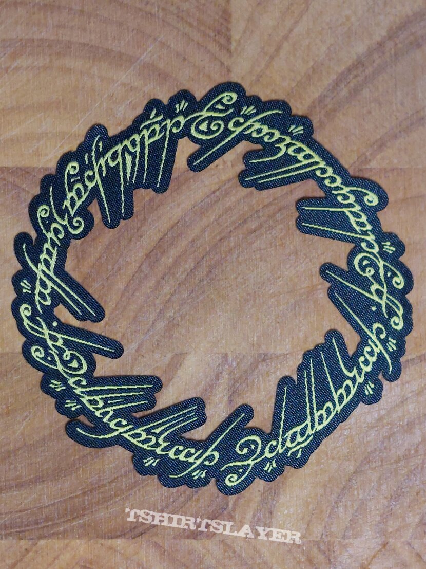 Lord of the Rings Inscription patch 