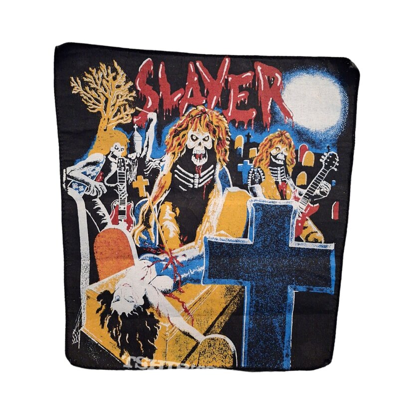 Slayer live undead backpatch