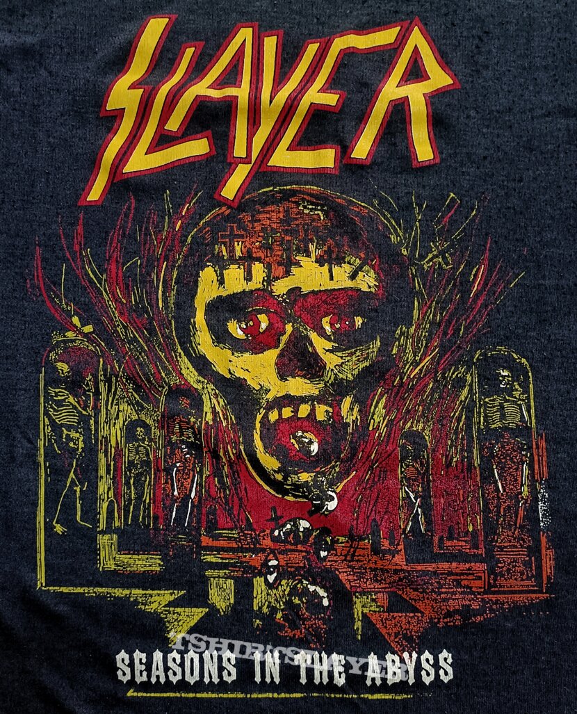 Slayer seasons in the abyss muscleshirt 