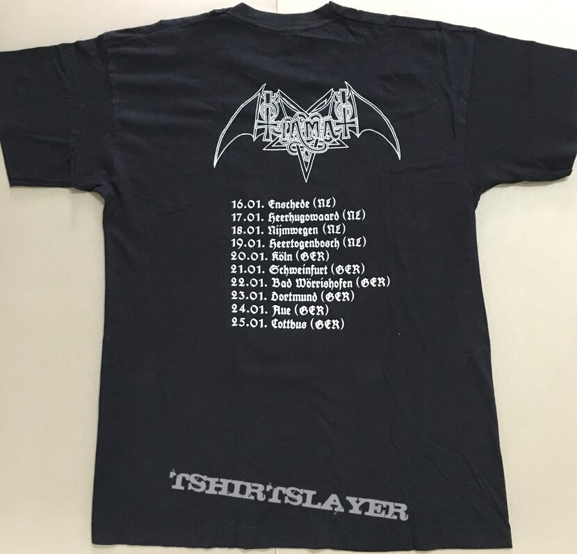 Orig. Tiamat-European-tour shirt Pt.1 &amp; 2(?)