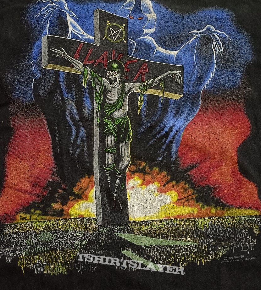 Slayer tour shirt 1990