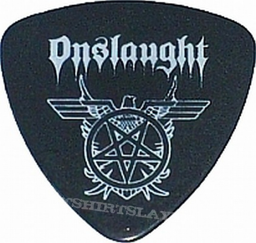 Onslaught Guitar Pick - Nige Rockett