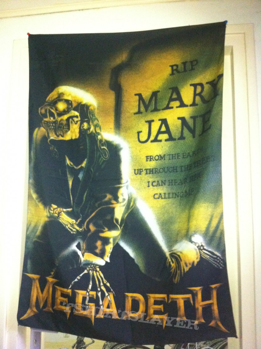 Other Collectable - Mary Jane flag from Megadeth