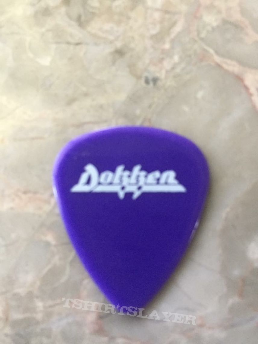 Jeff Pilson / Dokken Guitar Pick