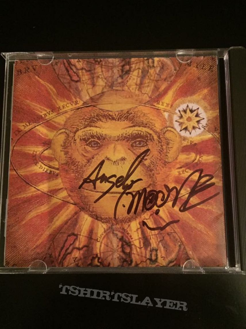 Fishbone - Give a Monkey a Brain and He&#039;ll Swear He&#039;s the Center of the Universe (autographed by Angelo Moore).