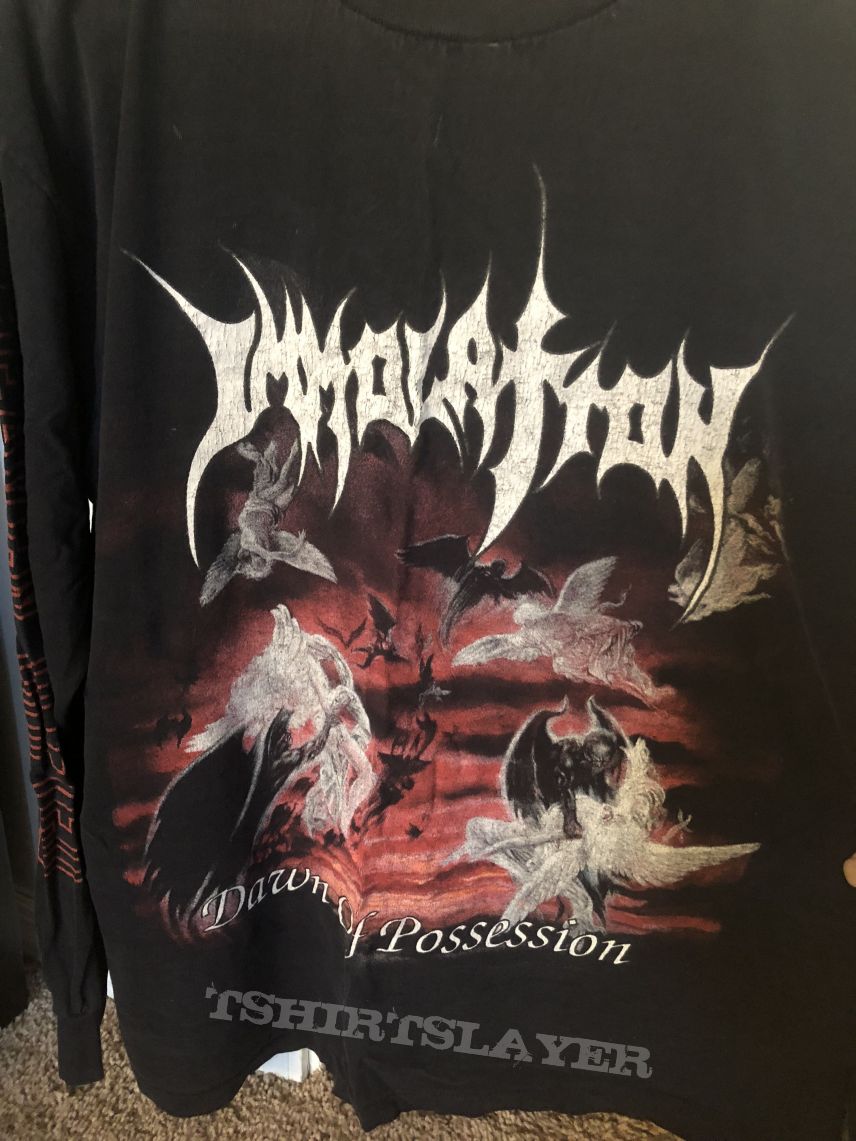 Immolation - Dawn Of Possession (Long Sleeve) | TShirtSlayer TShirt and ...