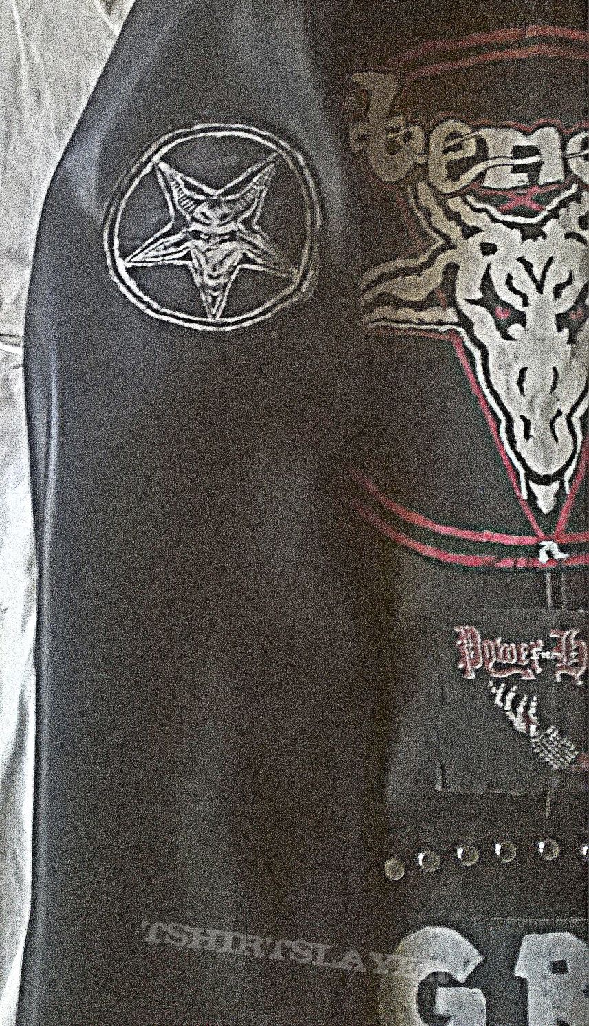 Venom messiah of evil leather jacket