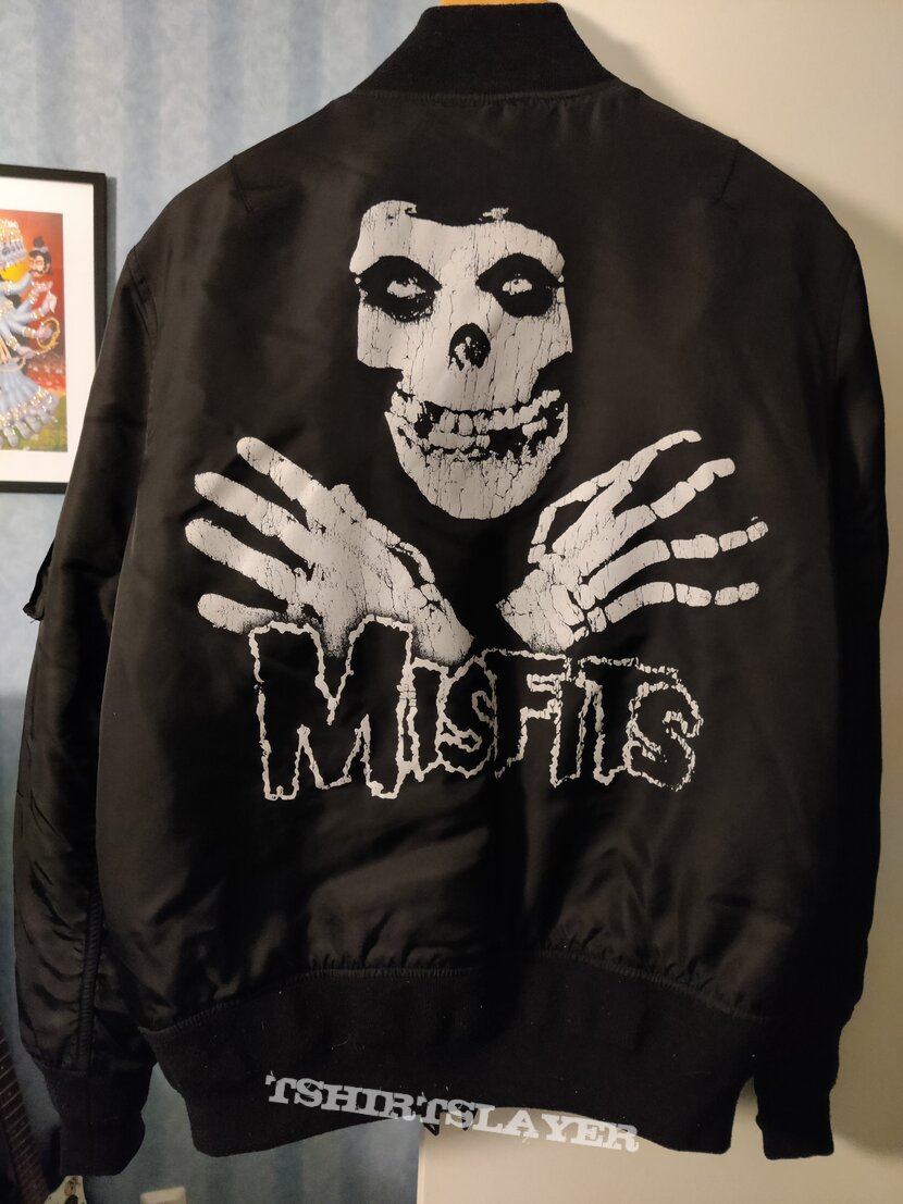 Misfits bomber jacket | TShirtSlayer TShirt and BattleJacket Gallery