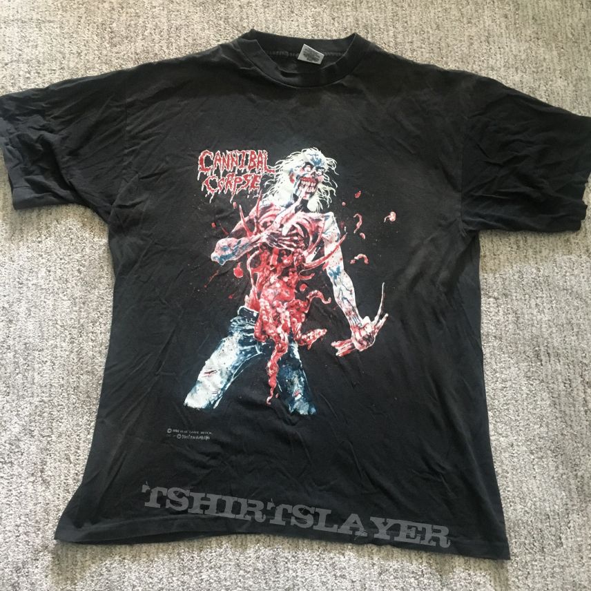 Cannibal Corpse 1992 Eaten Back to Life tshirt