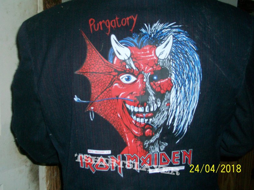 iron maiden - purgatory jacket from the u.k.upper