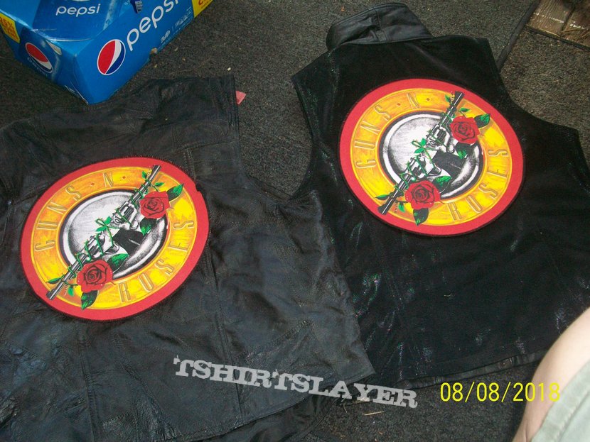 Guns N&#039; Roses His &amp; Hers  G N R BATTLE vests