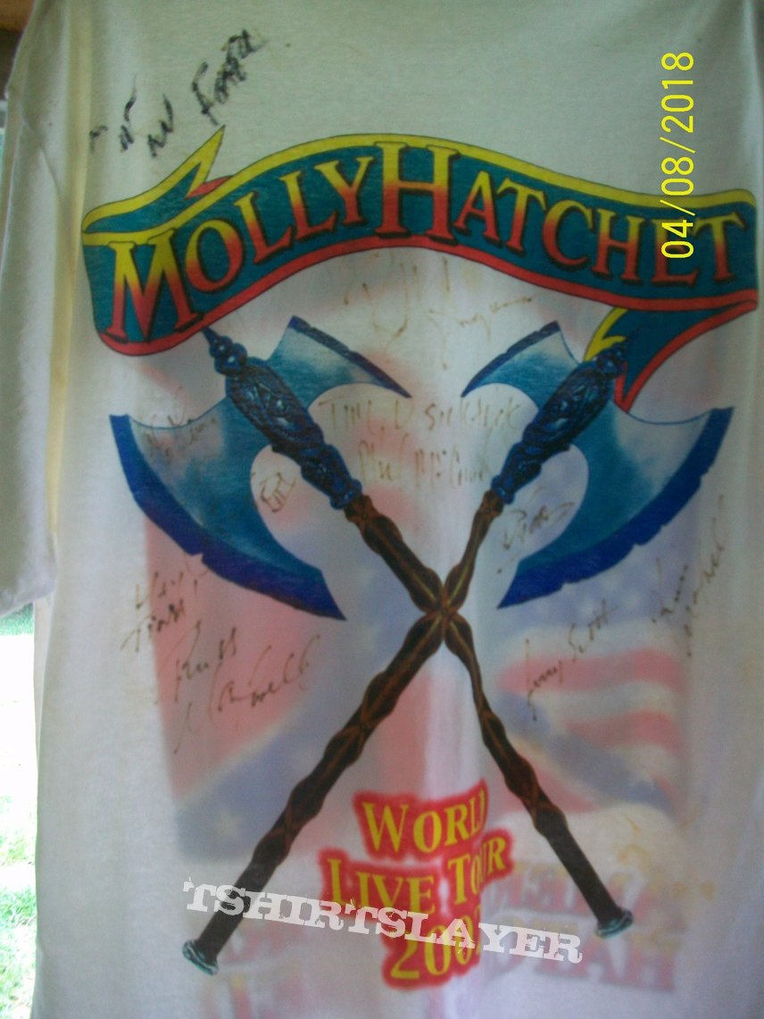 Molly Hatchet Autographed