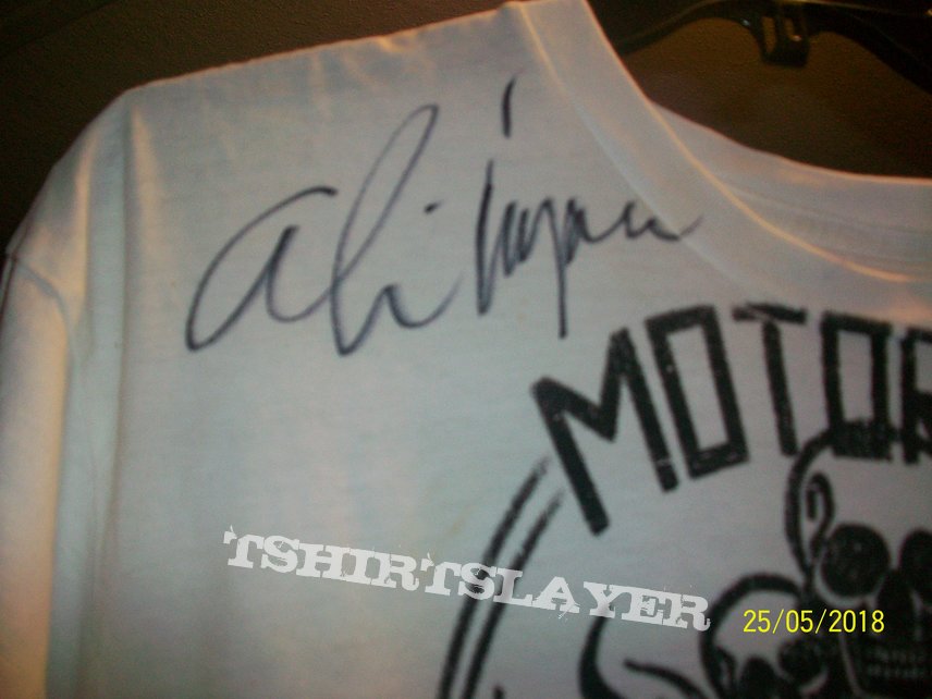 Alice Cooper autographed