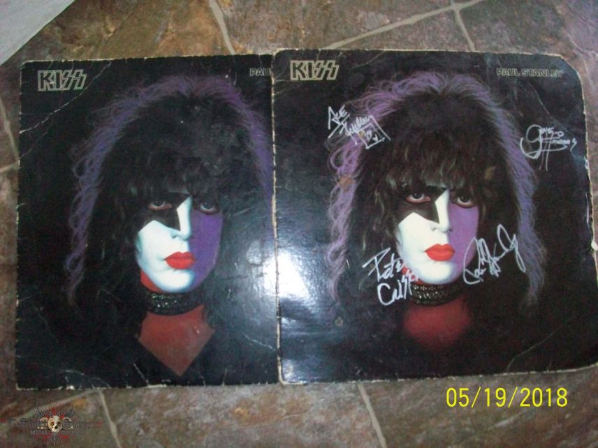 Kiss autographed