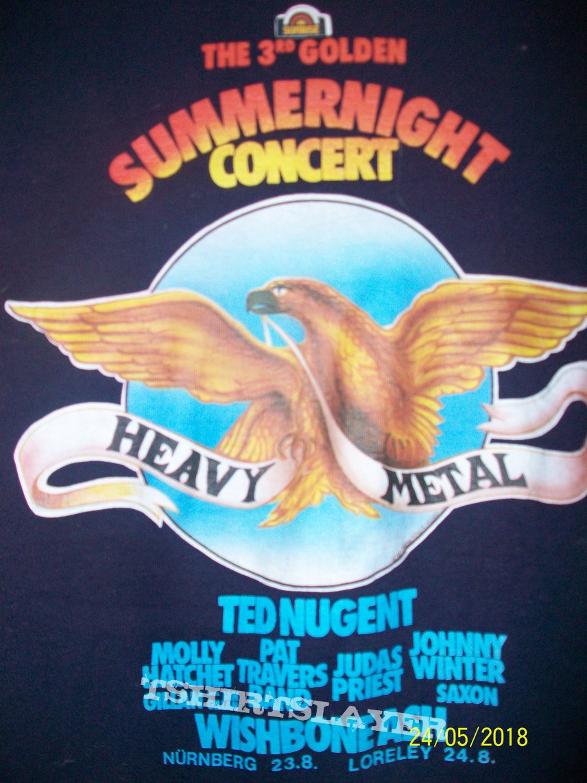 Ted Nugent 3 rd  golden summernight concert 1980