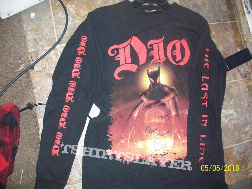 Dio autographed