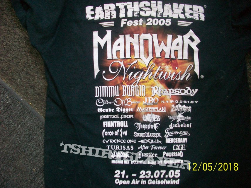Manowar we shake the earth Manowar we shake the earth