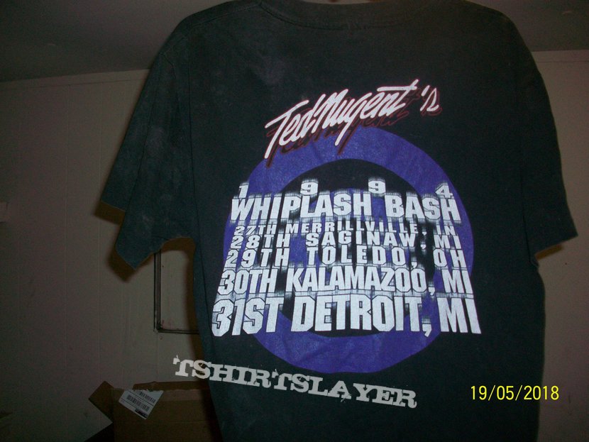 Ted Nugent whiplash bash