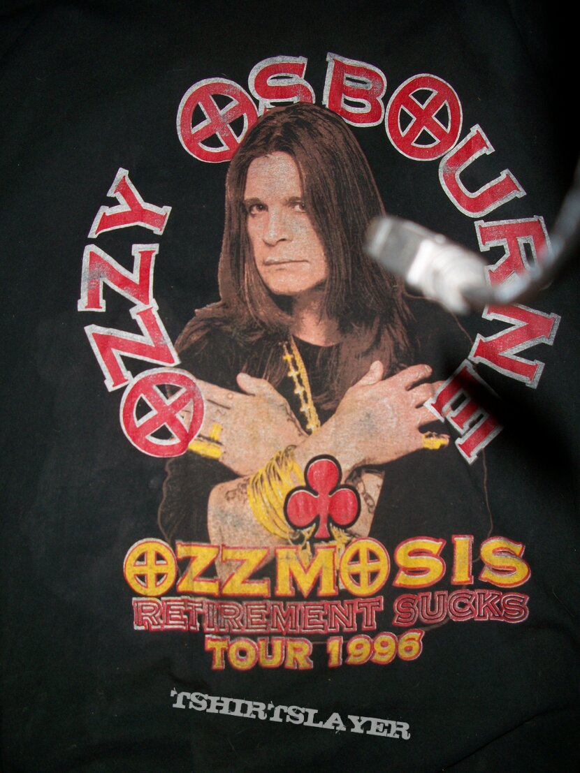 Ozzy Osbourne Osmosis > Retirement SUCKS | TShirtSlayer TShirt and