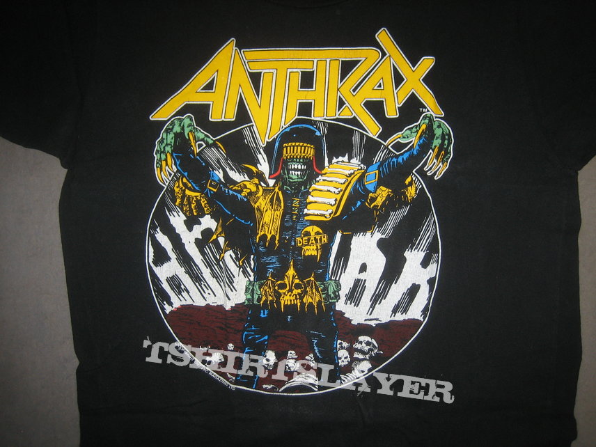 Anthrax Among The Living World Tour Phase 2 Shirt