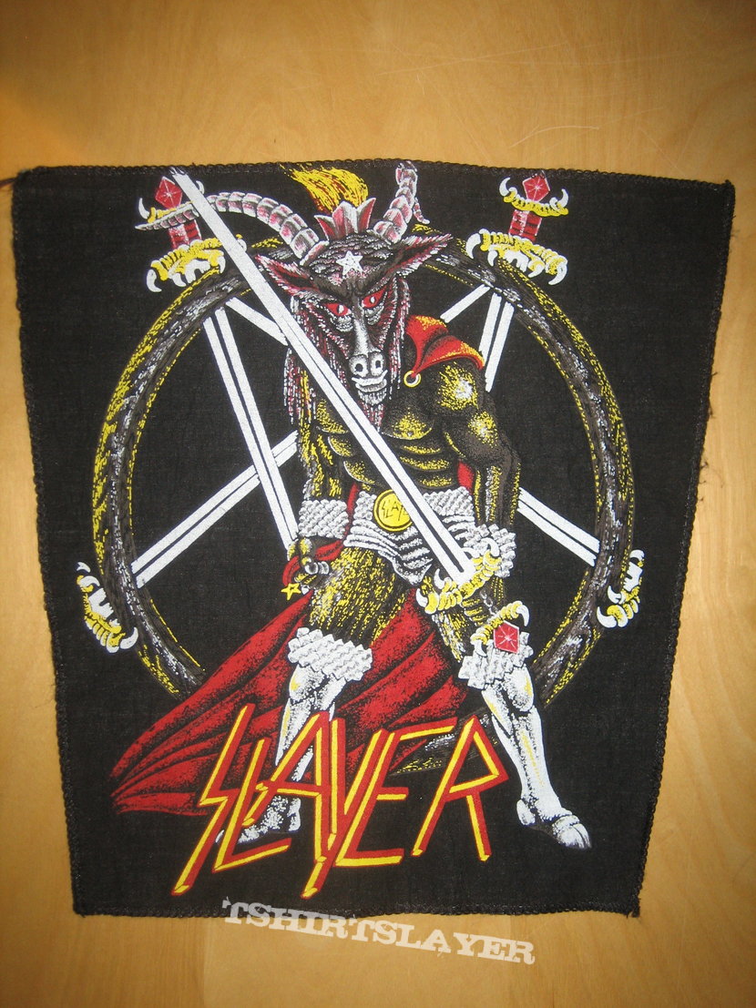 Slayer Show No Mercy Backpatch