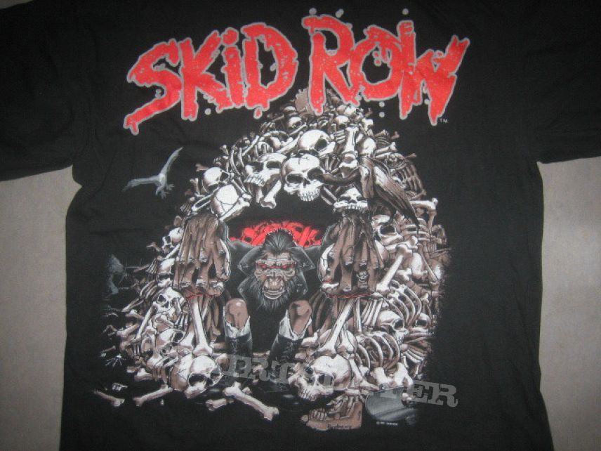 TShirt or Longsleeve - Skid Row Slave To The Grind Tour 1991 Shirt