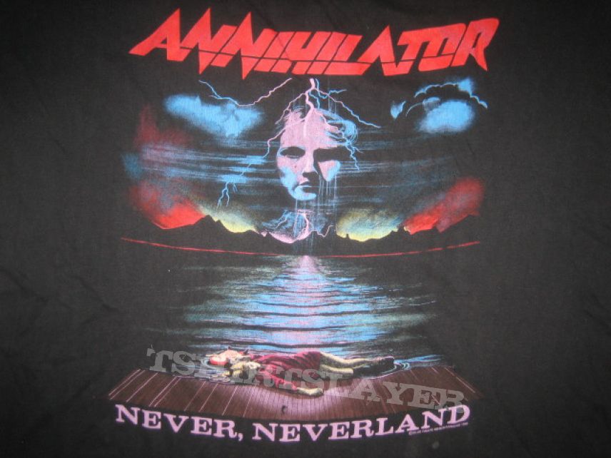 Annihilator Never Neverland Shirt