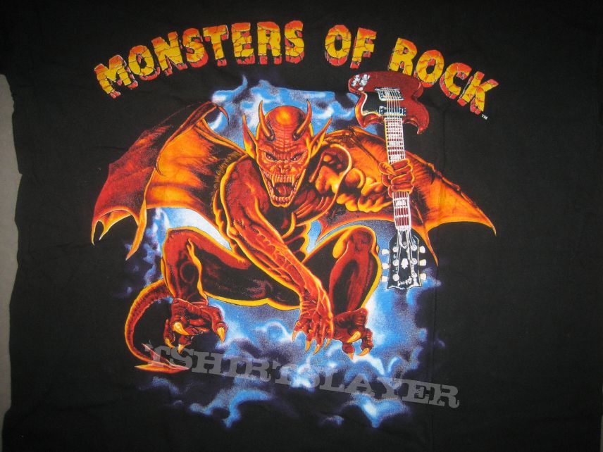 AC/DC Monsters Of Rock Tour 1991 Shirt | TShirtSlayer TShirt and  BattleJacket Gallery