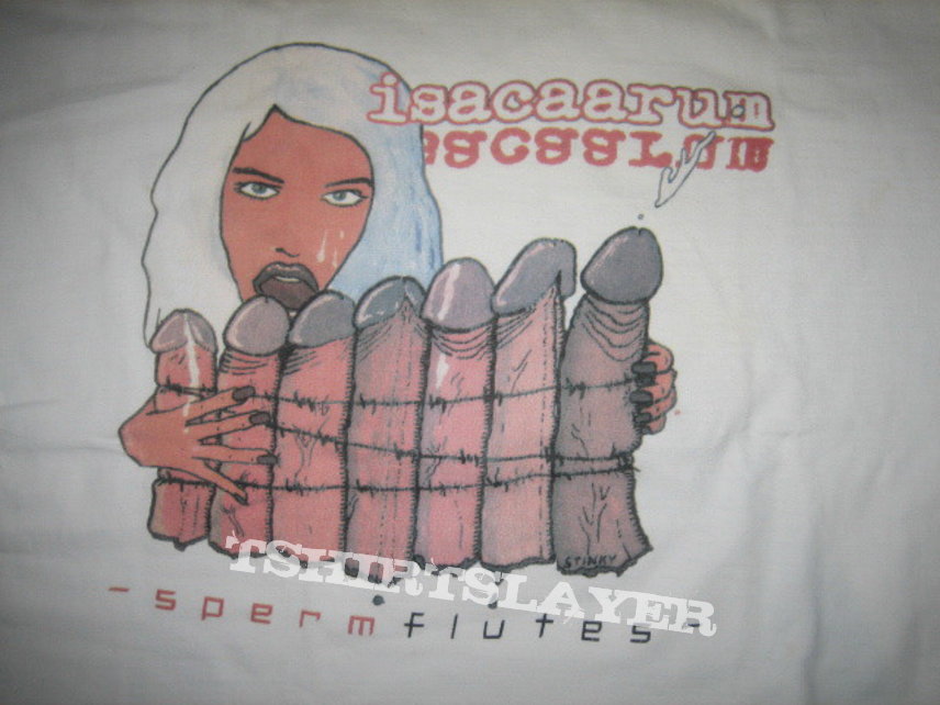 Exhumed Isacaarum Spermflutes Tour 2001 Shirt