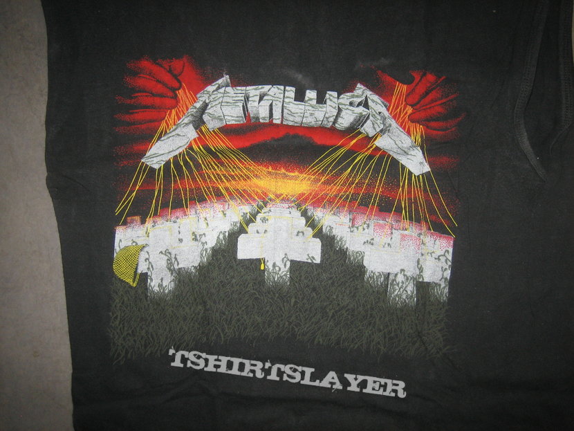 Metallica Master Of Puppets Bootleg Muscleshirt