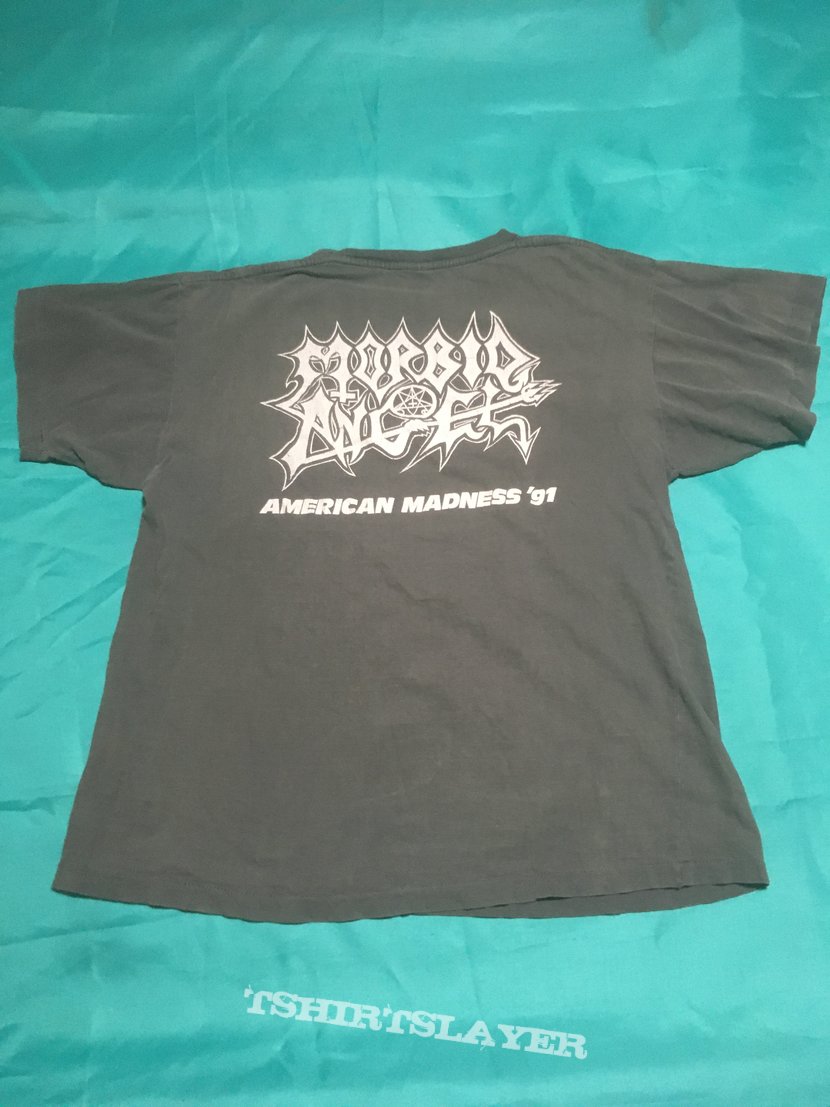 Morbid Angel American Madness ‘91 tour shirt