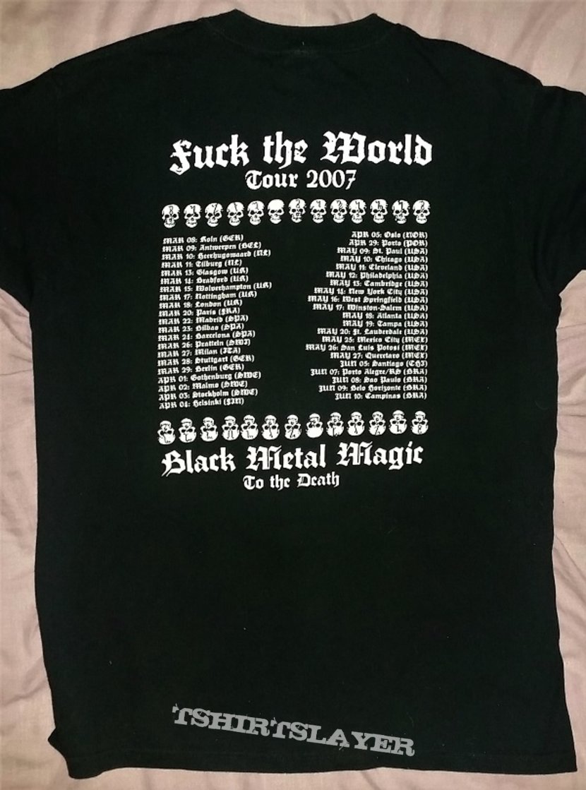 Watain - Fuck The World Tour 2007
