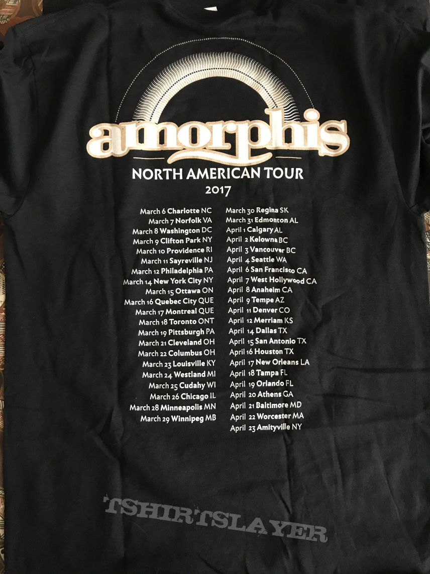 Amorphis King tour shirt