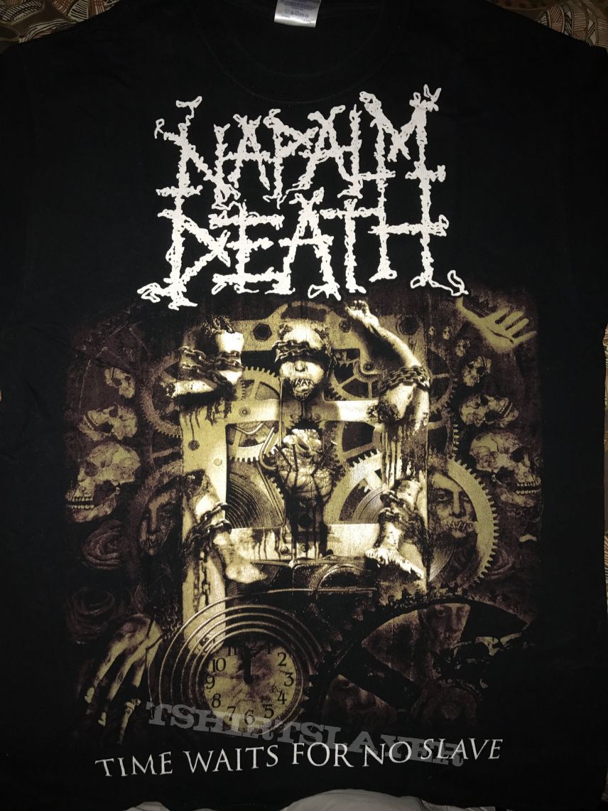 Napalm Death Times waits for no slave