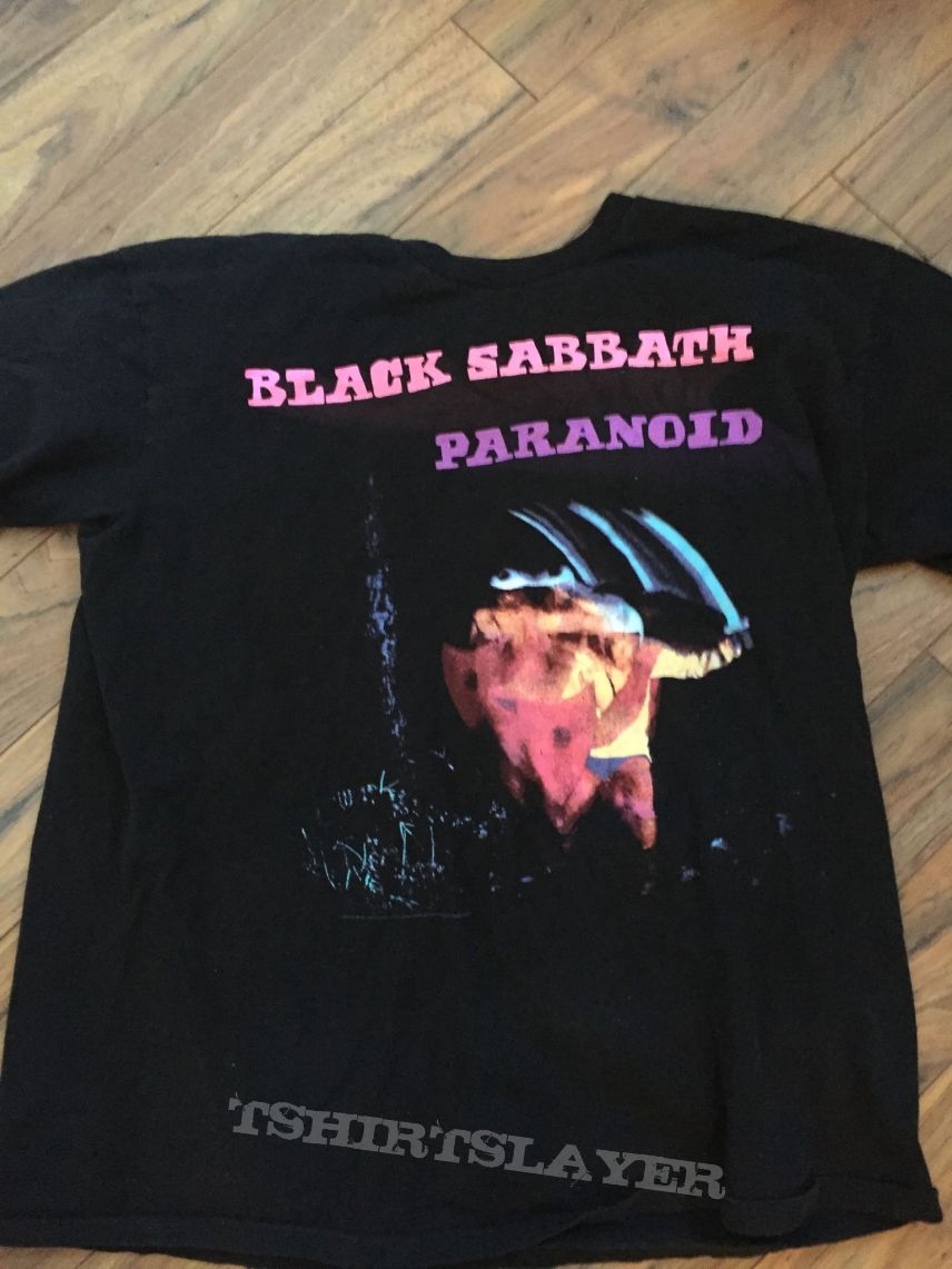 Black Sabbath Paranoid shirt
