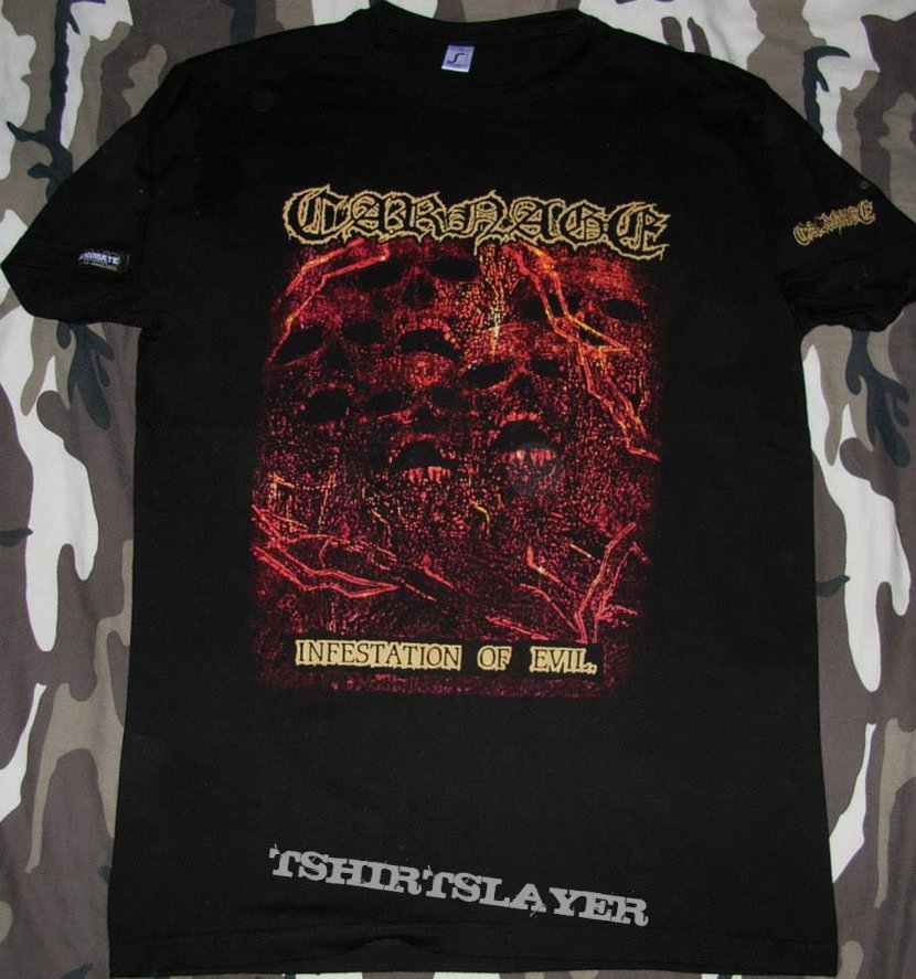 Carnage - Infestation Of Evil - T-Shirt | TShirtSlayer TShirt and ...